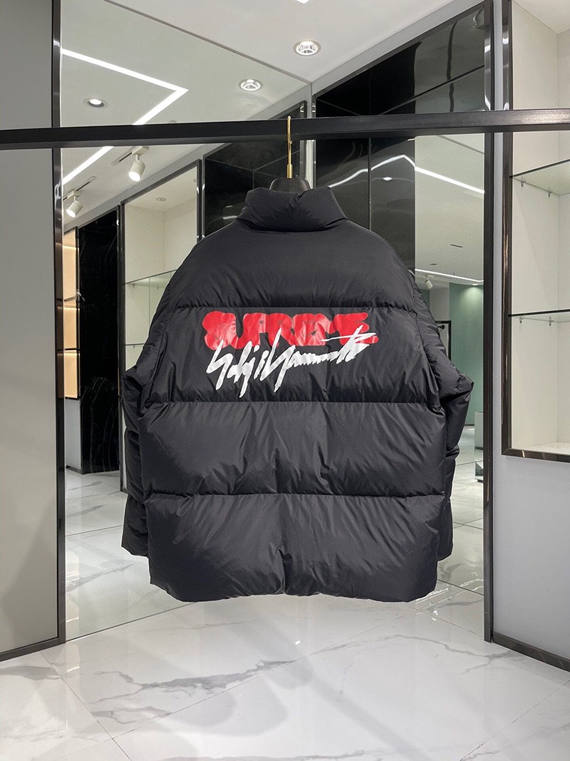 【日本未発売】コラボで話題の★シュプリーム 偽物 x yoji yamamoto★ジャケット★ブラック shs87408